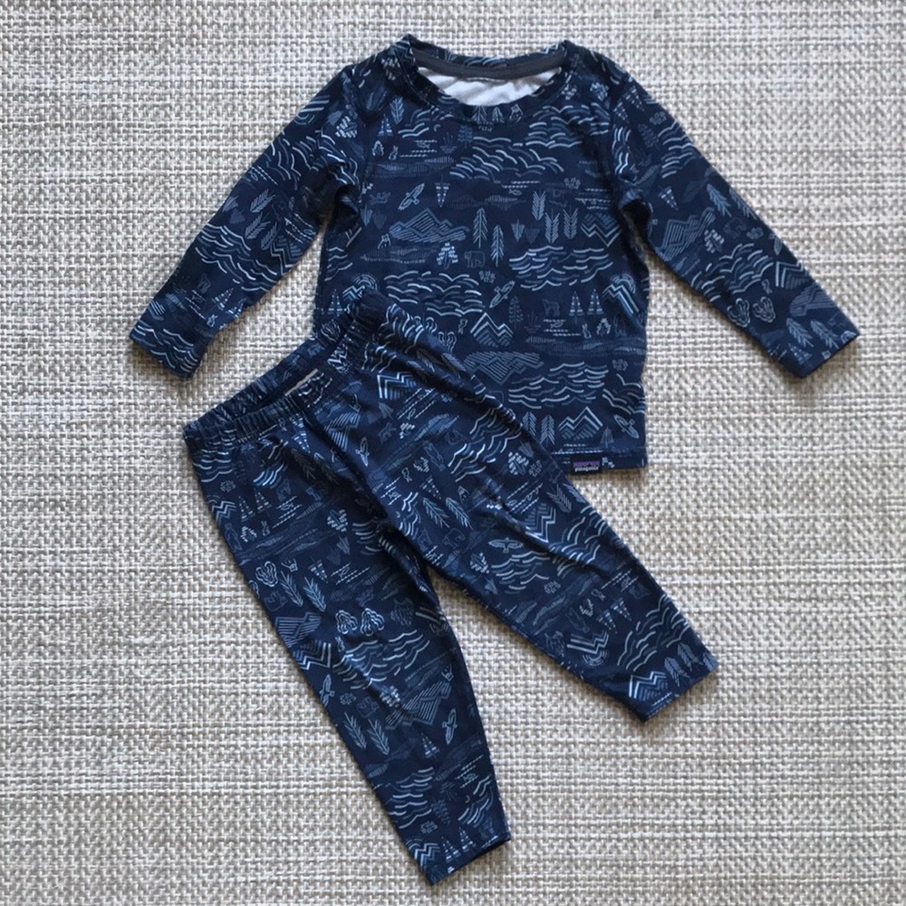 Patagonia Base Layer Set (size 12-18m)